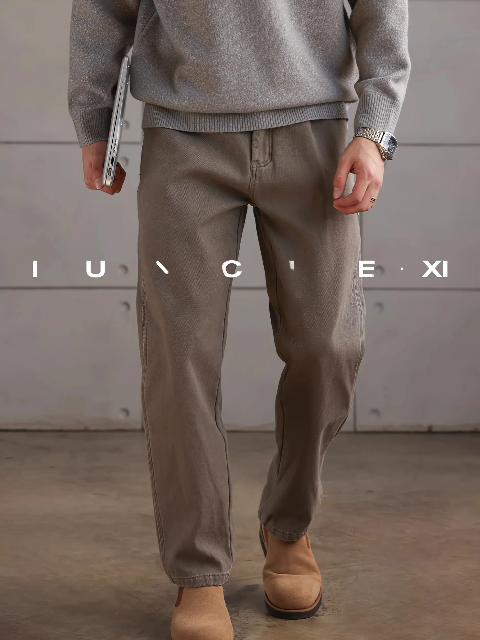 Loose Straight Leg Casual Pants Men's Spring Autumn American Retro Heavyweight Pure Cotton Micro Cone Versatile Casual Trousers
Loose Straight Leg Casual Pants Men's Spring Autumn American Retro Heavyweight Pure Cotton Micro Cone Versatile Casual Trousers