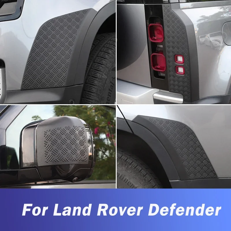 For Land Rover Defender 110 2020 Car Rearview Mirror Cover Front Rear Bumper Side Scratch Guard Protection Board Guard
For Land Rover Defender 110 2020 Car Rearview Mirror Cover Front Rear Bumper Side Scratch Guard Protection Board Guard