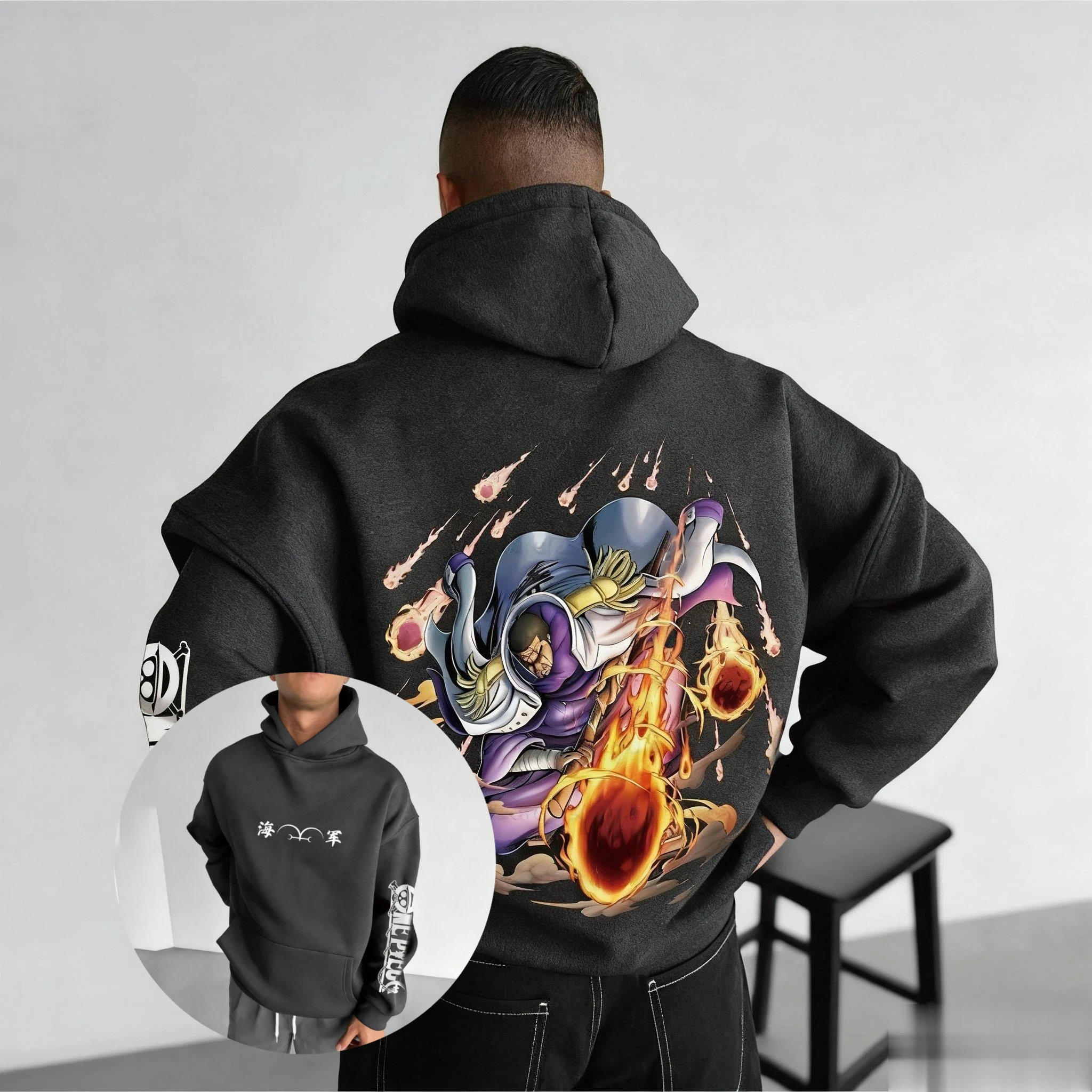 Цельная толстовка с капюшоном Akainu для мужчин и женщин, толстовка в стиле аниме, пуловер с графическим принтом Саказуки, повседневная уличная одежда с длинными рукавами, осень-зима
Цельная толстовка с капюшоном Akainu для мужчин и женщин, толстовка в стиле аниме, пуловер с графическим принтом Саказуки, повседневная уличная одежда с длинными рукавами, осень-зима