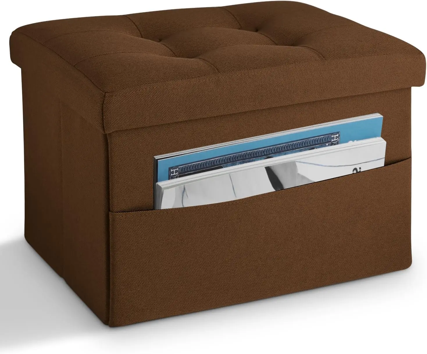 Storage Ottoman Folding Foot Stool Ottoman Foot Rest With Side Pocket Modern Ottoman With Storage Short Sofa Stool Linen Cloth
Storage Ottoman Folding Foot Stool Ottoman Foot Rest With Side Pocket Modern Ottoman With Storage Short Sofa Stool Linen Cloth