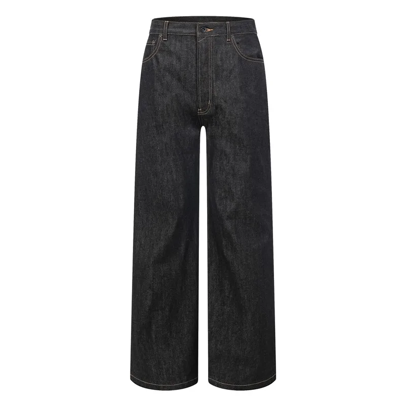 Однотонные лоскутные узкие джинсы из натуральной кожи, длинные брюки с прямыми штанинами, универсальные прямые джинсы-трубы
Однотонные лоскутные узкие джинсы из натуральной кожи, длинные брюки с прямыми штанинами, универсальные прямые джинсы-трубы