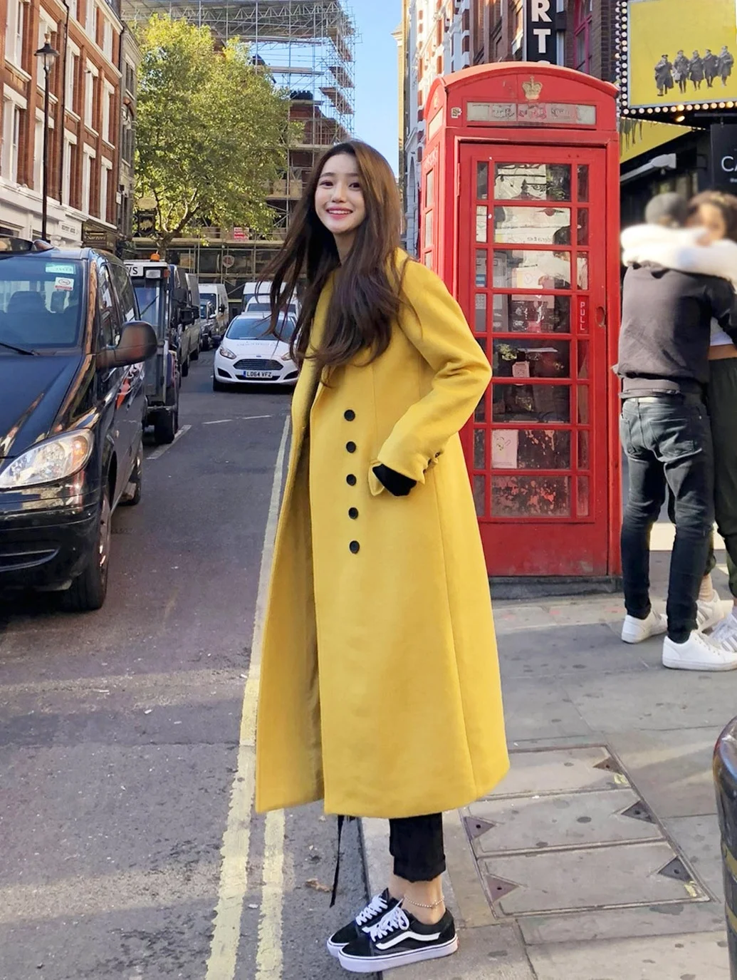 Women's Woolen Coat Korean Sle Student Forest System Hepburn Wind Long Sve Double Breasted Button Pure Color Polyester F...
Women's Woolen Coat Korean Sle Student Forest System Hepburn Wind Long Sve Double Breasted Button Pure Color Polyester F...