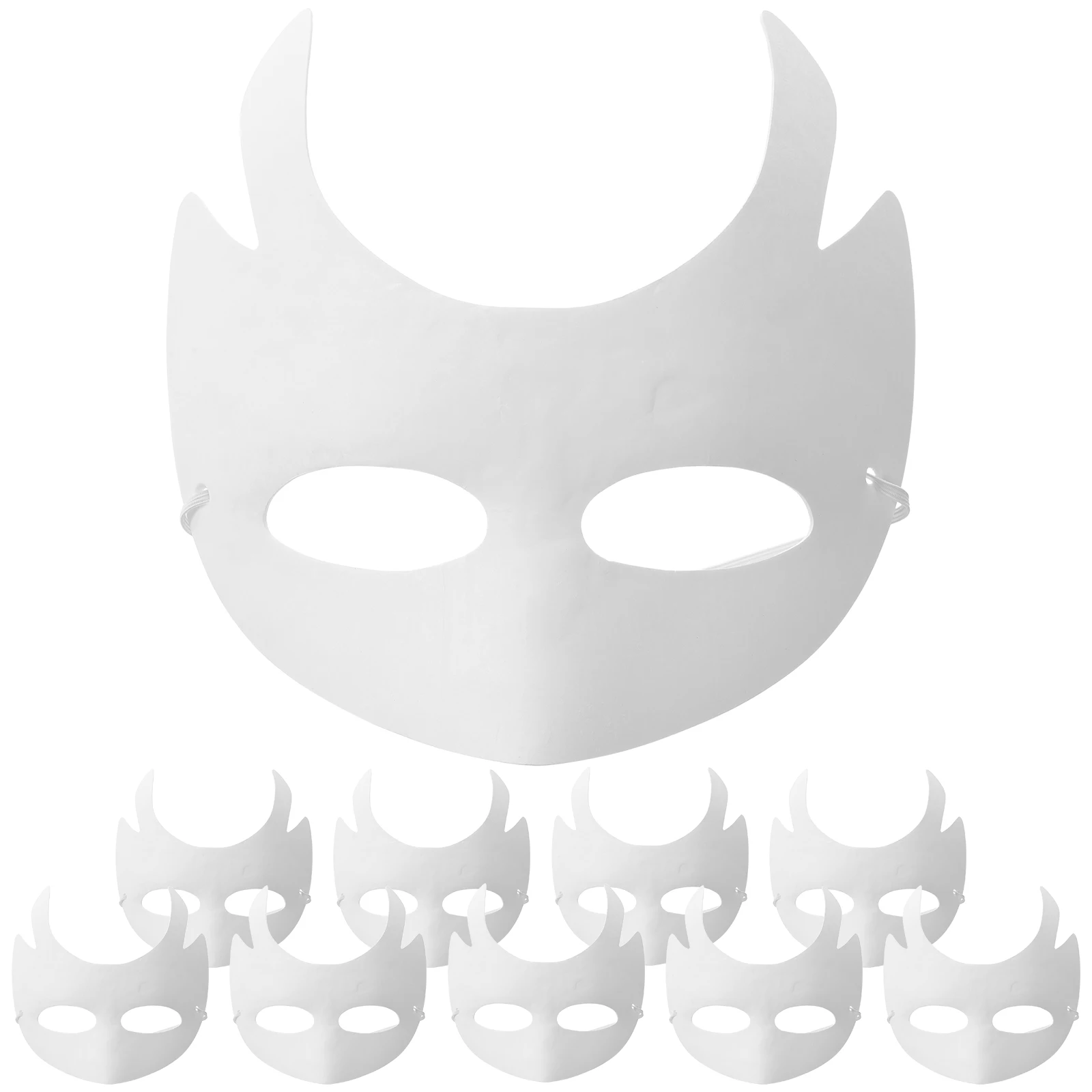 10 Pcs Blank Masks Unfinished Paper DIY Masquerade Mask Pack White for Women Bulk Cat Man Decoratable Handmade Toy
10 Pcs Blank Masks Unfinished Paper DIY Masquerade Mask Pack White for Women Bulk Cat Man Decoratable Handmade Toy