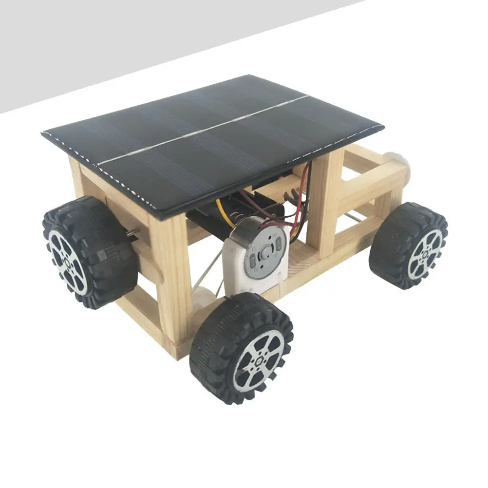 DIY Wooden Solar Powered Car Assembly Kit Kids Creative Stem Science Educational Experiment Gift DIY Handmade Solar Car
DIY Wooden Solar Powered Car Assembly Kit Kids Creative Stem Science Educational Experiment Gift DIY Handmade Solar Car