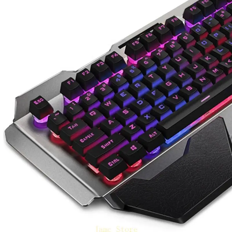 LX0B K680 Беспроводная игровая клавиатура и подсветка мыши с металлической панелью.
LX0B K680 Беспроводная игровая клавиатура и подсветка мыши с металлической панелью.