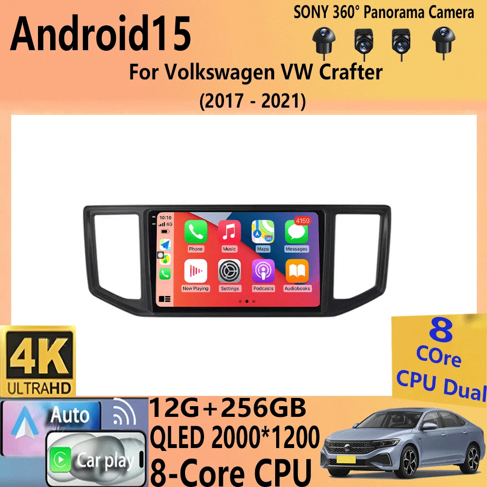 Android 15 Car Radio For Volkswagen VW Crafter 2017 - 2021 Multimedia Video Player Navigation GPS Wireless Carplay 5G WIFI DSP
Android 15 Car Radio For Volkswagen VW Crafter 2017 - 2021 Multimedia Video Player Navigation GPS Wireless Carplay 5G WIFI DSP