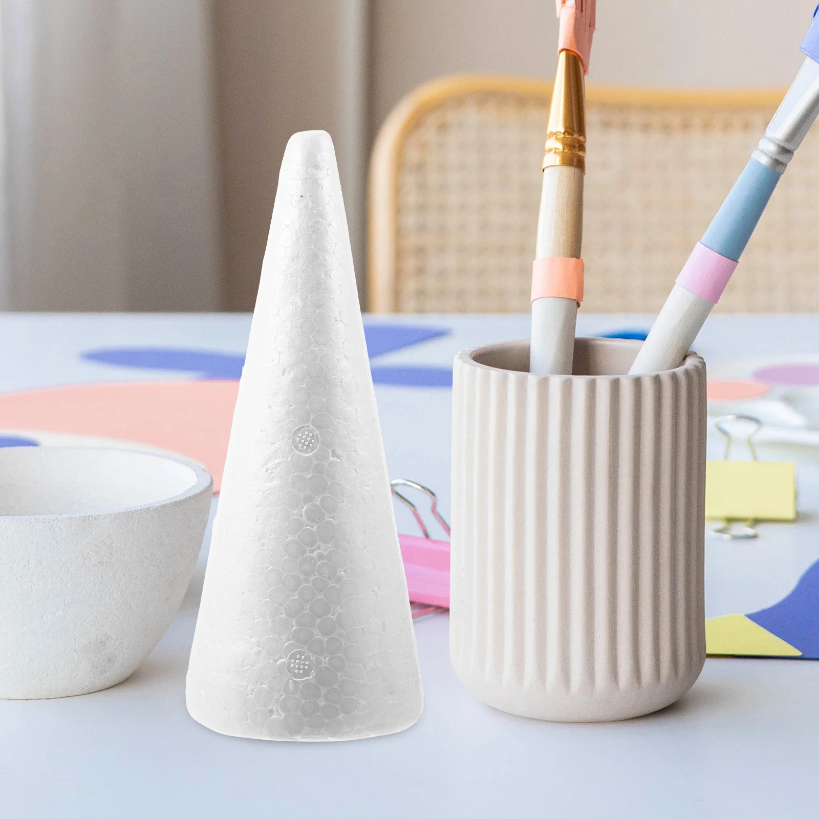 16Pcs DIY Foams Cones for Christmas Decorations Art Projects Wedding Science Party Supplies Plaything White Cones
16Pcs DIY Foams Cones for Christmas Decorations Art Projects Wedding Science Party Supplies Plaything White Cones