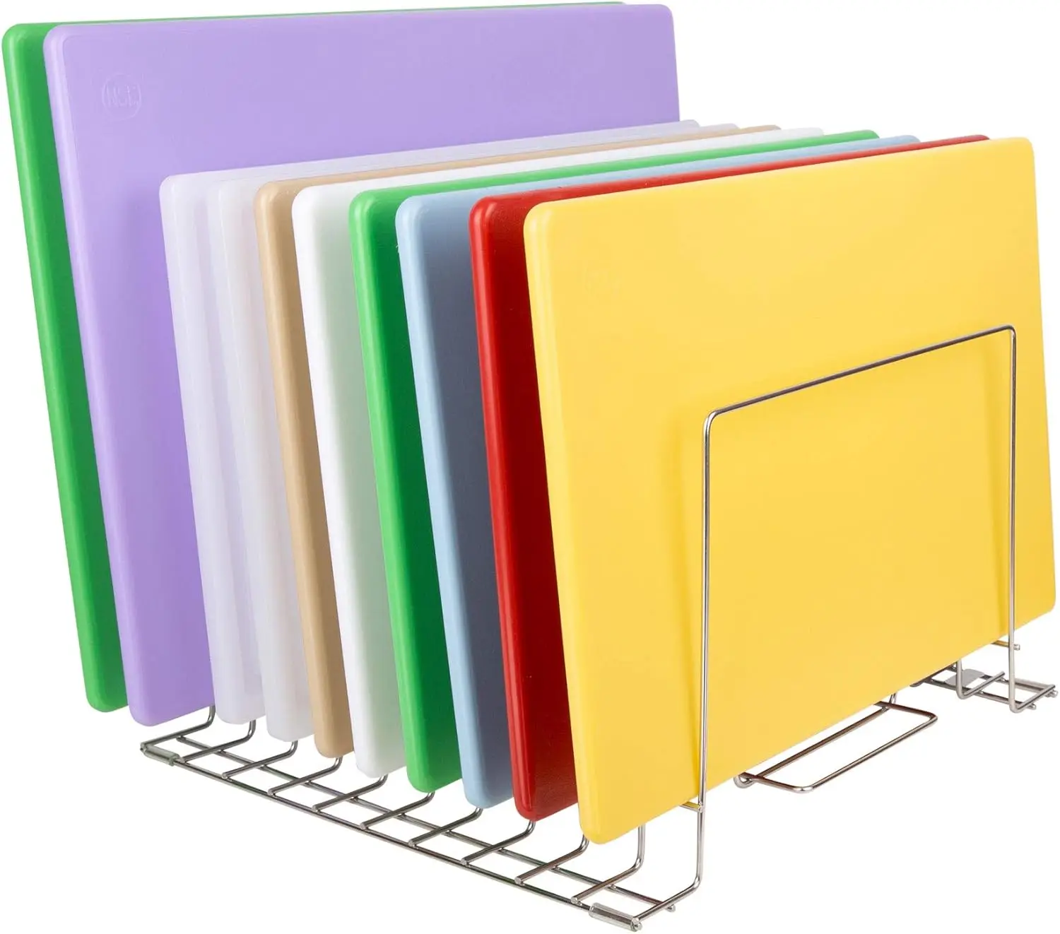 Stainless Steel Cutting Board Rack - Ten 1" Slots fits Baking Sheets, Pans and Lids - Commercial Grade Organizer and NSF
Stainless Steel Cutting Board Rack - Ten 1" Slots fits Baking Sheets, Pans and Lids - Commercial Grade Organizer and NSF