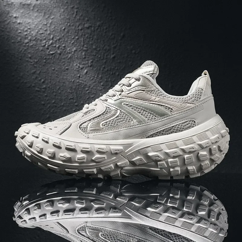 2025 Trend Men's Mesh Thick-soled Tire Shoes Casual Sports Shoes Wear-resistant Lightweight Comfortable Breathable Fashion Trend
2025 Trend Men's Mesh Thick-soled Tire Shoes Casual Sports Shoes Wear-resistant Lightweight Comfortable Breathable Fashion Trend