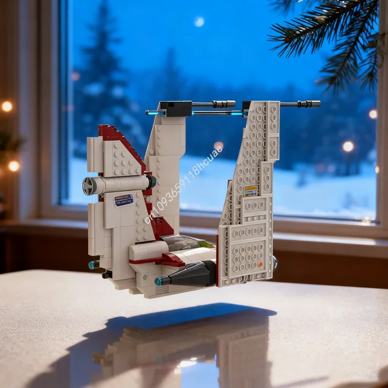 414 шт. MOC V Torrent Clone Starfighter Star Battle Модель Строительные блоки Сборка Рождественские подарки DIY Игрушка Образовательный кирпич Дети
414 шт. MOC V Torrent Clone Starfighter Star Battle Модель Строительные блоки Сборка Рождественские подарки DIY Игрушка Образовательный кирпич Дети