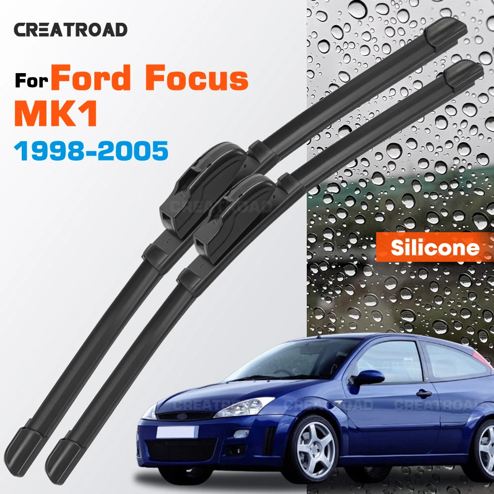Silicone Wiper Blades Fit For Ford Focus MK1 1998-2005 Coated Silent HD Wear-Resistant Car Windshield Wipers 22"+19"
Silicone Wiper Blades Fit For Ford Focus MK1 1998-2005 Coated Silent HD Wear-Resistant Car Windshield Wipers 22"+19"