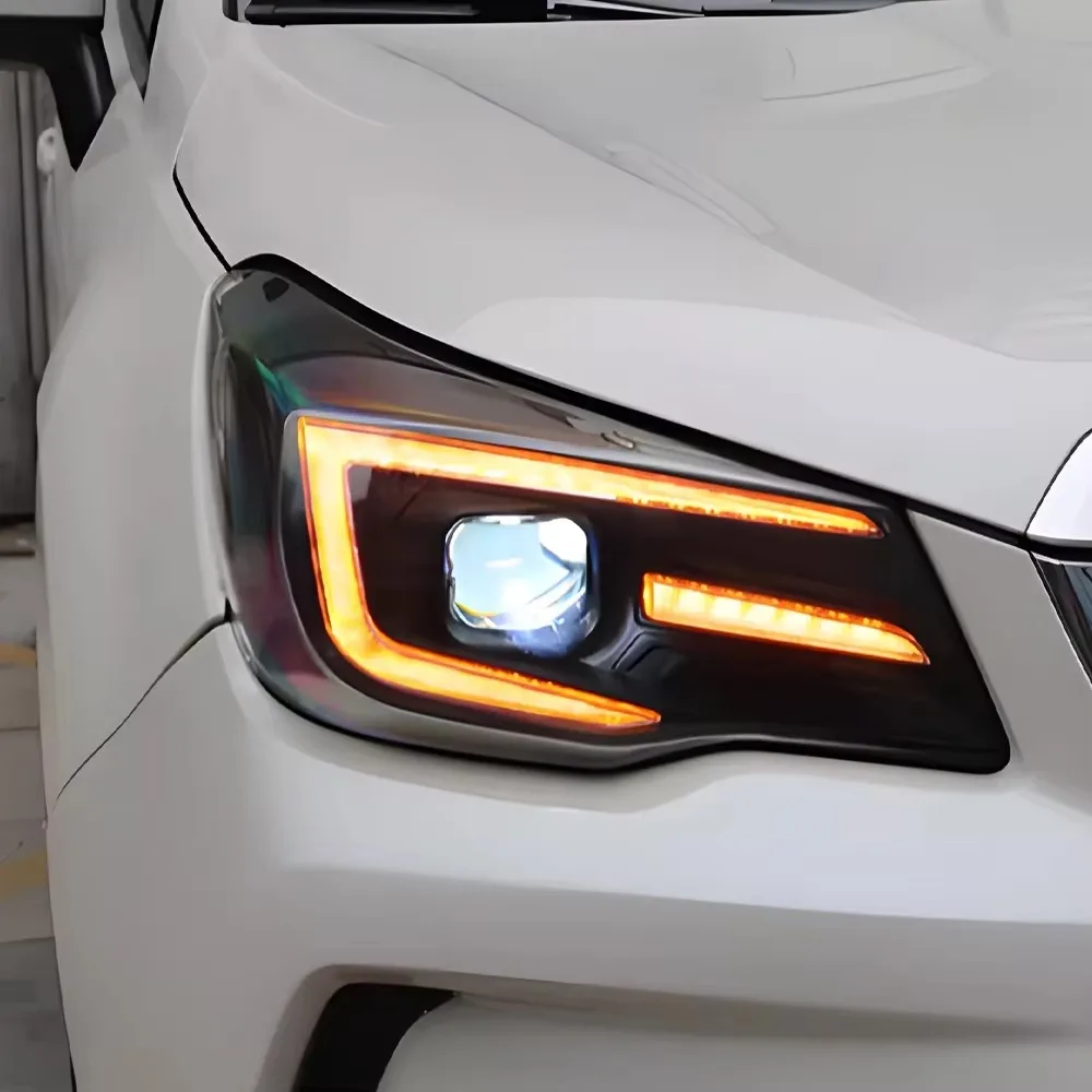 Для Subaru Forester 2013-2016: Комплект фар в сборе с улучшенными светодиодными проекционными линзами, высококачественные, Plug and Play аксессуары
Для Subaru Forester 2013-2016: Комплект фар в сборе с улучшенными светодиодными проекционными линзами, высококачественные, Plug and Play аксессуары