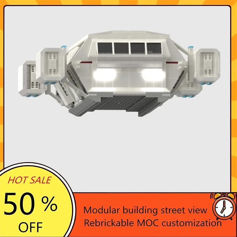 2432 детали Популярная модель космического корабля из фильма «Звездные войны» MOC, конструктор M4R-6T, модульная технология, подарок на праздник, игрушка для сборки для детей
2432 детали Популярная модель космического корабля из фильма «Звездные войны» MOC, конструктор M4R-6T, модульная технология, подарок на праздник, игрушка для сборки для детей