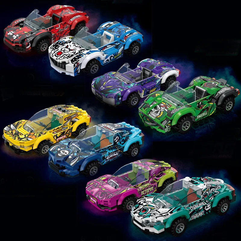 Racing Car Building Blocks Toys Set Sport Car DIY Bricks Toys Vehicle Model Assemble Toys Gifts for Kids Boys Girls Educational
Racing Car Building Blocks Toys Set Sport Car DIY Bricks Toys Vehicle Model Assemble Toys Gifts for Kids Boys Girls Educational