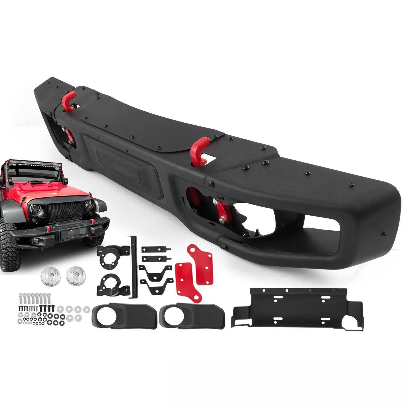 Jeep JK 10th Anniversary Edition Steel Front and Rear Bumper High Quality Auto Upgrade New Condition Model
Jeep JK 10th Anniversary Edition Steel Front and Rear Bumper High Quality Auto Upgrade New Condition Model
