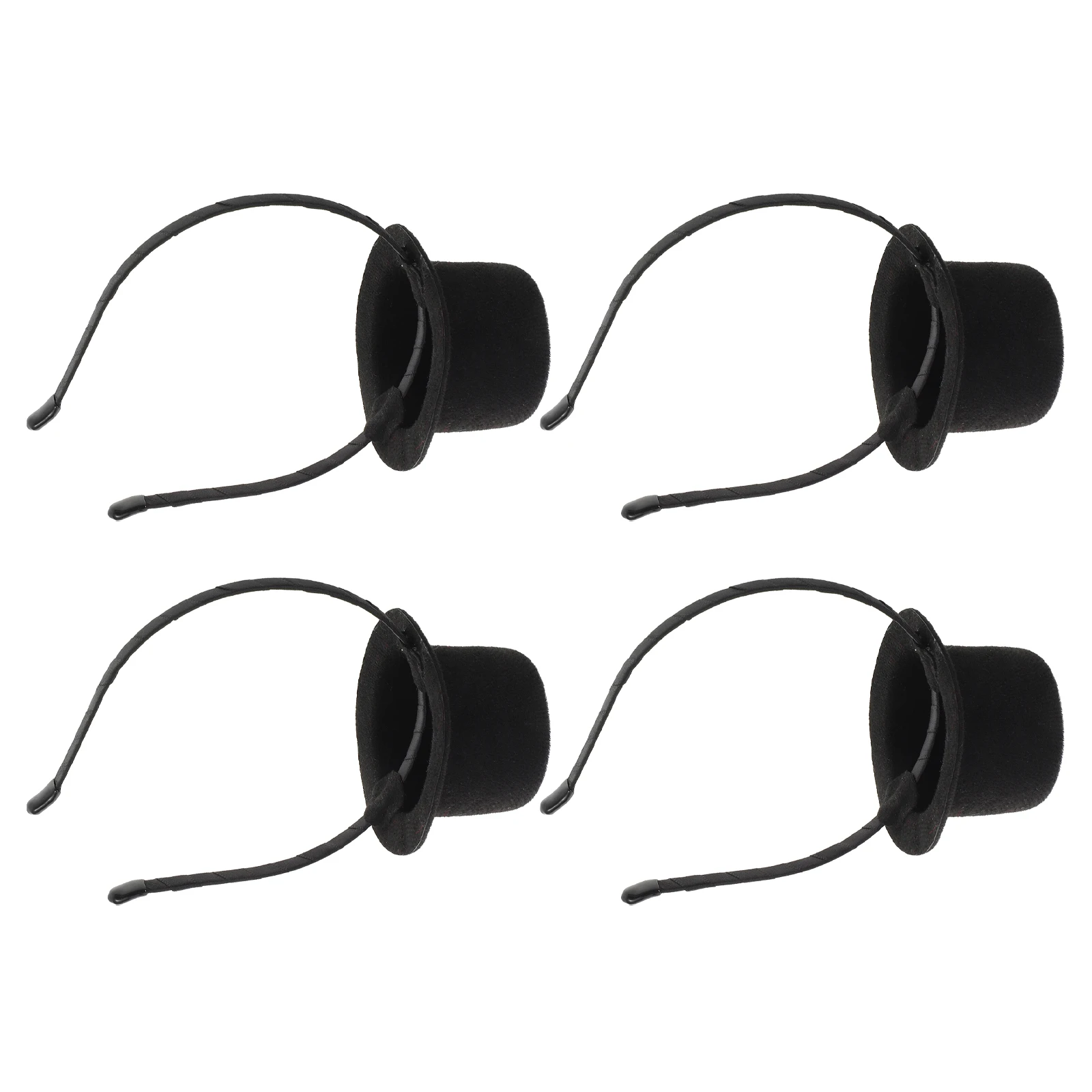 4Pcs Small Top Hat Headband Lightweight Festive Headpiece for Victorian Wedding Tea Party Holiday Gathering Roaring 20S Dress Up
4Pcs Small Top Hat Headband Lightweight Festive Headpiece for Victorian Wedding Tea Party Holiday Gathering Roaring 20S Dress Up
