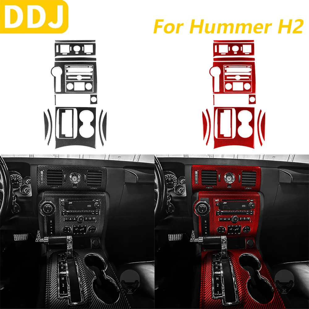 Для Hummer H2 2008 2009, центральная консоль из углеродного волокна, навигационное отверстие для воздуха, панель переключения передач, накладка, автомобильные аксессуары, наклейка
Для Hummer H2 2008 2009, центральная консоль из углеродного волокна, навигационное отверстие для воздуха, панель переключения передач, накладка, автомобильные аксессуары, наклейка