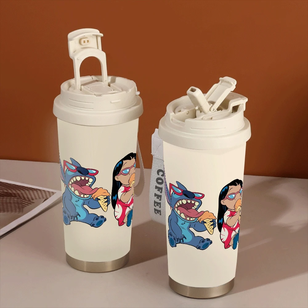 Lilo Stitch Straw Cup Large Capacity Girls Drinking Cup Bottle 304 Stainless Lilo & Stitch Kawaii Cartoon Car Gift
Lilo Stitch Straw Cup Large Capacity Girls Drinking Cup Bottle 304 Stainless Lilo & Stitch Kawaii Cartoon Car Gift