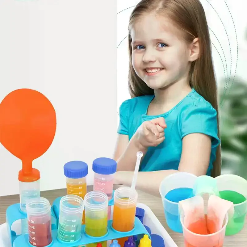 Primary Science Fine Motor Skill Toy Set of 4 Jumbo Test Tubes with Dropper and Funnel for Kindergarten STEM Lessons
Primary Science Fine Motor Skill Toy Set of 4 Jumbo Test Tubes with Dropper and Funnel for Kindergarten STEM Lessons