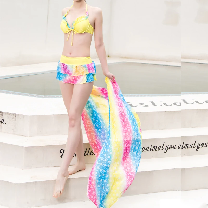 Ygolonger 2023 New Florl Split Cover Up Sets Four Pieces Swimwear Bathing Suit Sexy Women Beach Bikini Bras+Skirt+Shorts+Shawl
Ygolonger 2023 New Florl Split Cover Up Sets Four Pieces Swimwear Bathing Suit Sexy Women Beach Bikini Bras+Skirt+Shorts+Shawl