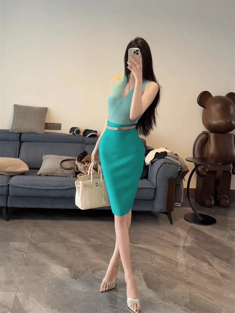 Mint een Knitted Elastic Slim Fit f Skirt Belted High Stretch Busin Women's Faion Polyester Blend Wrap around Skirt
Mint een Knitted Elastic Slim Fit f Skirt Belted High Stretch Busin Women's Faion Polyester Blend Wrap around Skirt