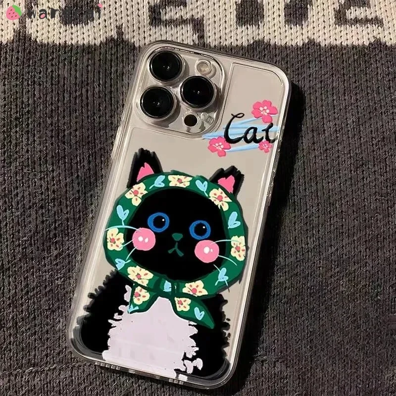 For Honor 100 90 70 Lite 80 GT 60 50 SE 30 Pro Plus 30i 30 20 Lite 20s Phone Case Black Cat Cute Flower Turban Cat Soft Cover
For Honor 100 90 70 Lite 80 GT 60 50 SE 30 Pro Plus 30i 30 20 Lite 20s Phone Case Black Cat Cute Flower Turban Cat Soft Cover