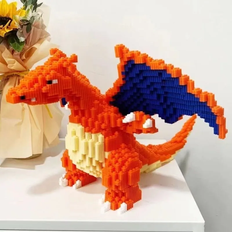 Pok é mon Flame Dragon Building Blocks Particle Splicing Series Puzzle Children's Gift
Pok é mon Flame Dragon Building Blocks Particle Splicing Series Puzzle Children's Gift