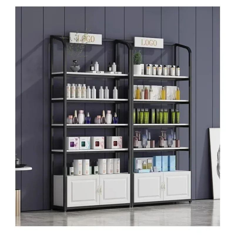 Cosmetic display cabinet, beauty salon product multi-layer storage rack, live broadcast room shelf display rack
Cosmetic display cabinet, beauty salon product multi-layer storage rack, live broadcast room shelf display rack