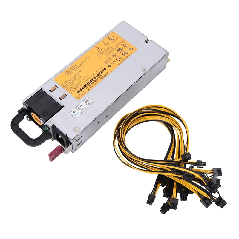 2X All In One Power Supply With Breakout Board And Power Cable HSTNS-PL18 DPS-750RB A 506821-001 511778-001 Mining PSU
2X All In One Power Supply With Breakout Board And Power Cable HSTNS-PL18 DPS-750RB A 506821-001 511778-001 Mining PSU