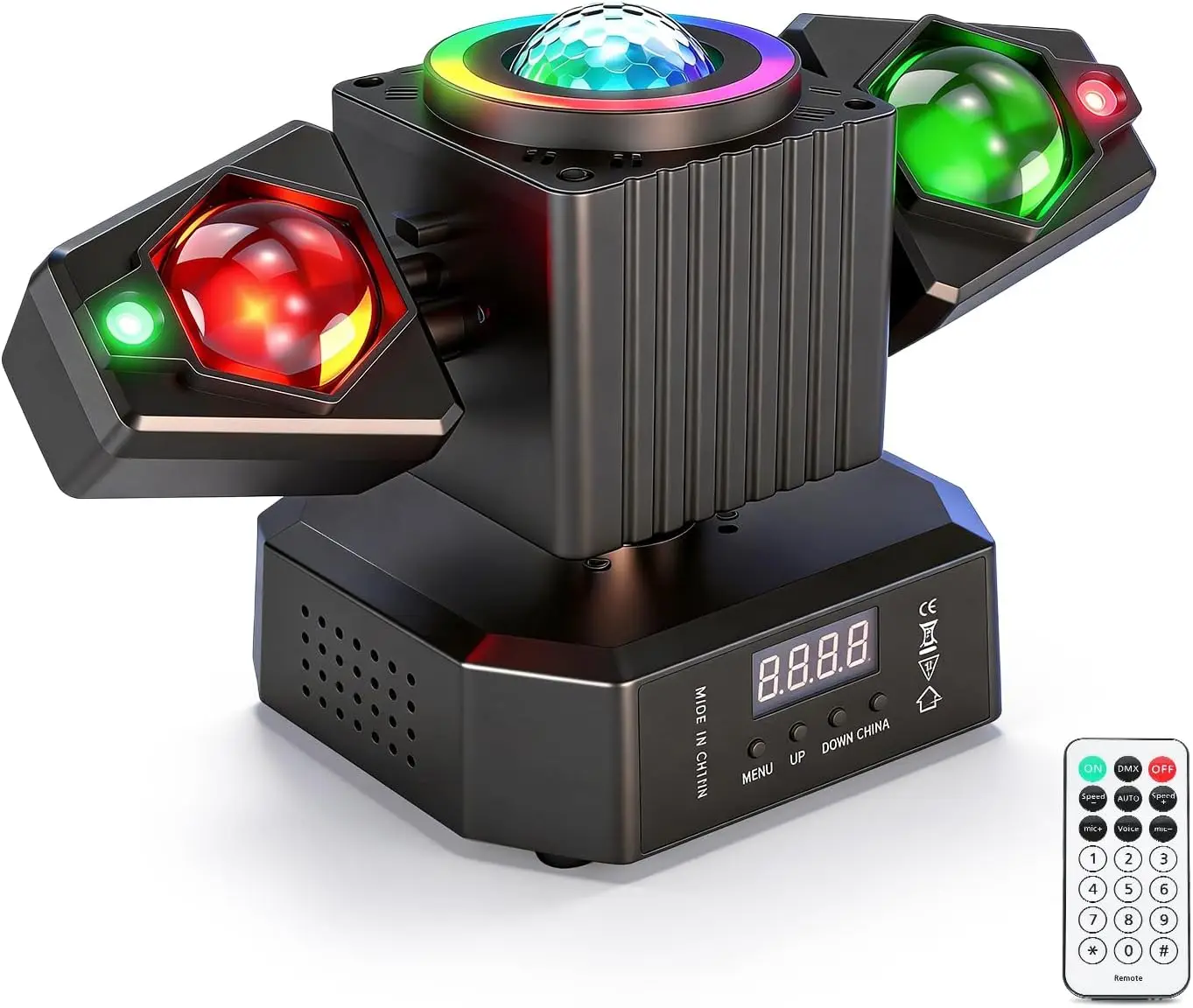 Dreamland Party Disco Light with Remote Control, Sound Activated Strobe for DJ Stage Parties KTV Christmas
Dreamland Party Disco Light with Remote Control, Sound Activated Strobe for DJ Stage Parties KTV Christmas