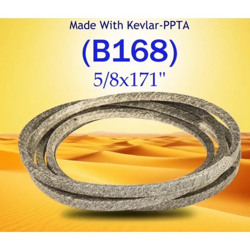 PolarLander Accessories for Vehicles 5/8"x171" Made with Kevlar B168 FOR John Deere TCU31132 V-BELT
PolarLander Accessories for Vehicles 5/8"x171" Made with Kevlar B168 FOR John Deere TCU31132 V-BELT