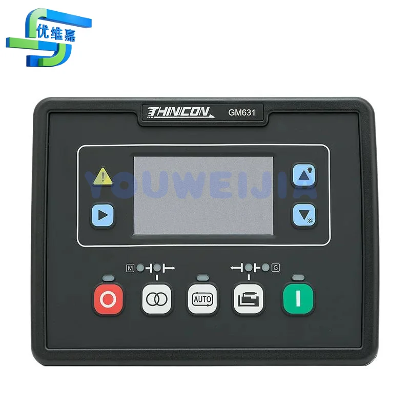 Thinicom GM631 Genset Controller AMF Control Pannel Module Replacement Harsen GU621A GU620A
Thinicom GM631 Genset Controller AMF Control Pannel Module Replacement Harsen GU621A GU620A
