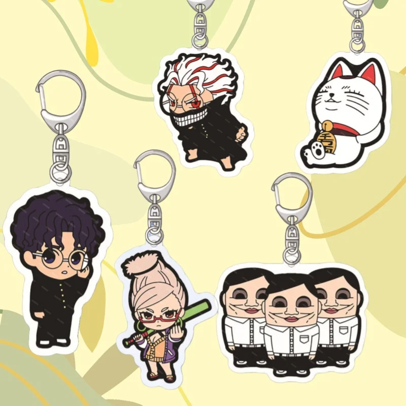 5Cm Anime Acrylic Keychain for Dandadan Ken Takakura Seiko Bakeneko Creative Backpack Pendant Accessories Cartoon Friend Gift
5Cm Anime Acrylic Keychain for Dandadan Ken Takakura Seiko Bakeneko Creative Backpack Pendant Accessories Cartoon Friend Gift