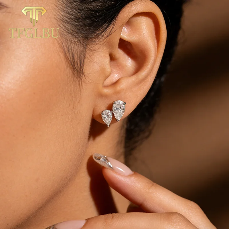 Серьги TFGLBU 3CT D VVS1 с муассанитом грушевидной огранки для женщин, сертифицированные GRA, выращенные в лаборатории, из цельного серебра S925, ювелирные изделия высокого качества
Серьги TFGLBU 3CT D VVS1 с муассанитом грушевидной огранки для женщин, сертифицированные GRA, выращенные в лаборатории, из цельного серебра S925, ювелирные изделия высокого качества