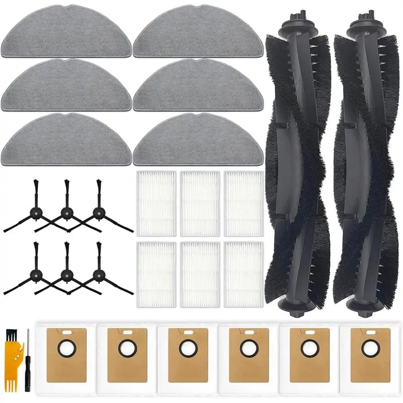 【KITCHEN GADGET】Vacuum Cleaner,Brush Filter Replacement Parts For Tapo RV30 Max Plus/RV30 Max/RV20 Max Plus Accessories
【KITCHEN GADGET】Vacuum Cleaner,Brush Filter Replacement Parts For Tapo RV30 Max Plus/RV30 Max/RV20 Max Plus Accessories