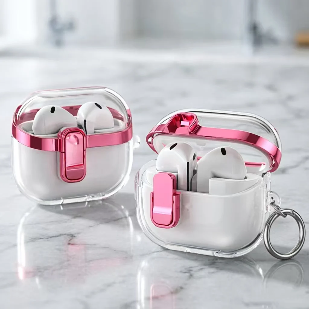 Transparent Case For Samsung Galaxy Buds 3 Pro Buds3 headphone case Security Lock buckle anti fall protective Galaxy Buds3 Cover
Transparent Case For Samsung Galaxy Buds 3 Pro Buds3 headphone case Security Lock buckle anti fall protective Galaxy Buds3 Cover
