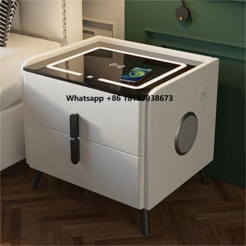 ATUNUS Nordic Minimalist Rechargeable MultiFunctional Bedside Table Wireless Charging Night Stand Smart BedsideTable Cabinet
ATUNUS Nordic Minimalist Rechargeable MultiFunctional Bedside Table Wireless Charging Night Stand Smart BedsideTable Cabinet