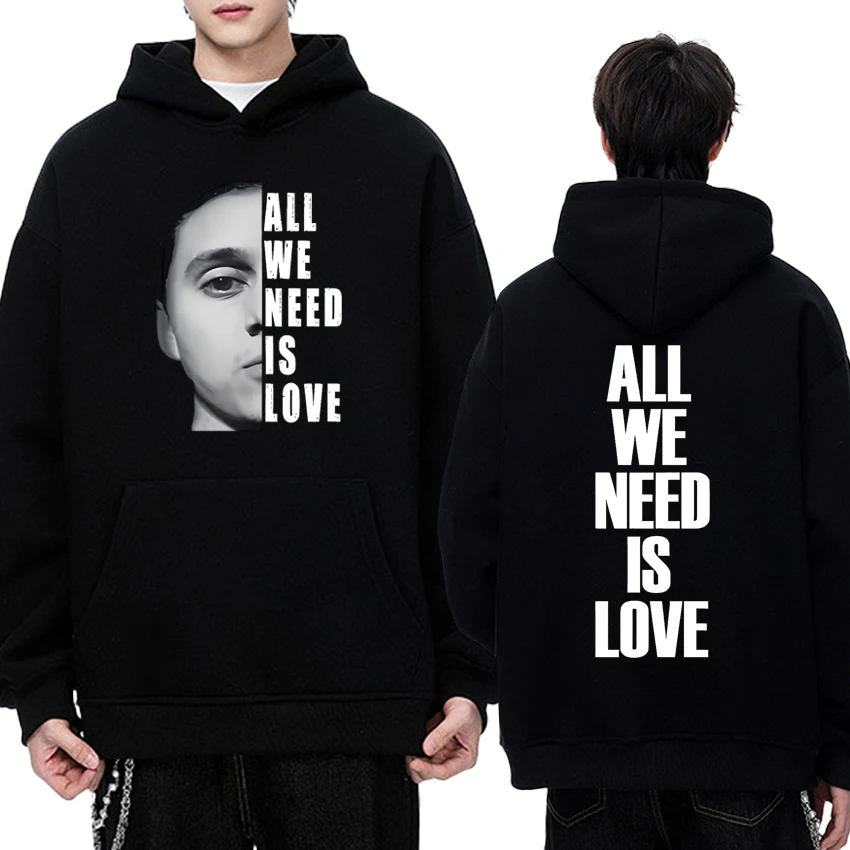 Singer Canserbero All We Need Is Love Song Double Sided Print Hoodie Men Women Hip Hop Punk Streetwear Unisex Cotton Sweatshirt
Singer Canserbero All We Need Is Love Song Double Sided Print Hoodie Men Women Hip Hop Punk Streetwear Unisex Cotton Sweatshirt