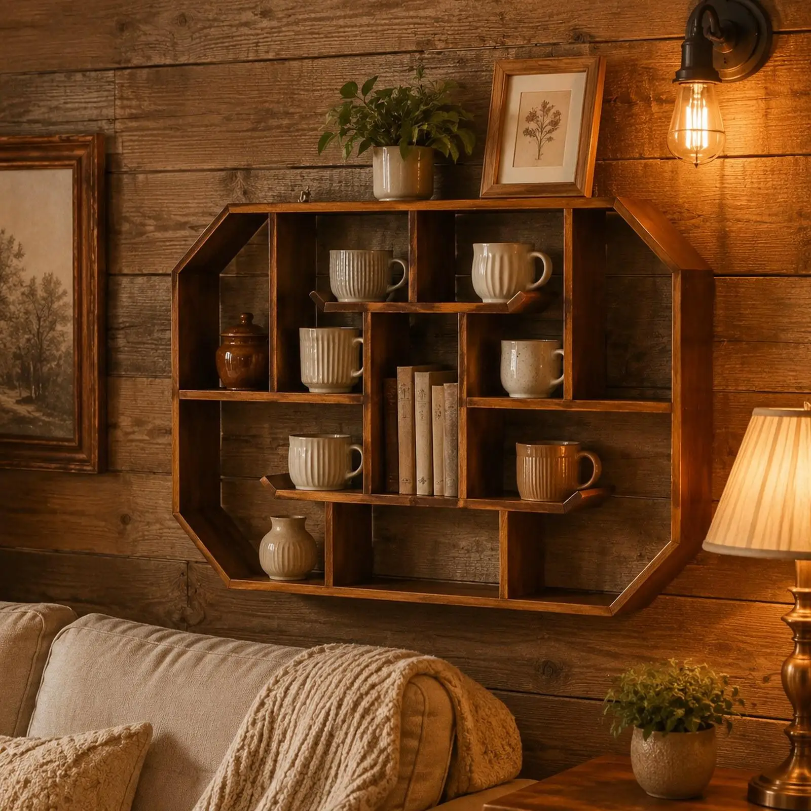 Wall Mount Display Shelf Storage Organizer Decor Wood Shelf Storage Rack for Collectibles Mini Planter Farmhouse
Wall Mount Display Shelf Storage Organizer Decor Wood Shelf Storage Rack for Collectibles Mini Planter Farmhouse