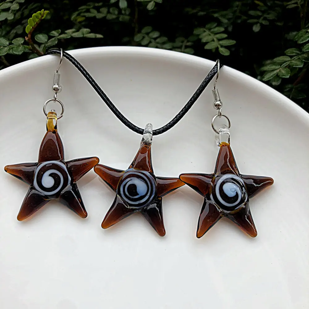 1Set Muran Lampwork Crystal Blue Starfish Crystal Necklace For Wome Lobster Glass Pendant Summer Beach Charm Gift Sands Jewelr
1Set Muran Lampwork Crystal Blue Starfish Crystal Necklace For Wome Lobster Glass Pendant Summer Beach Charm Gift Sands Jewelr