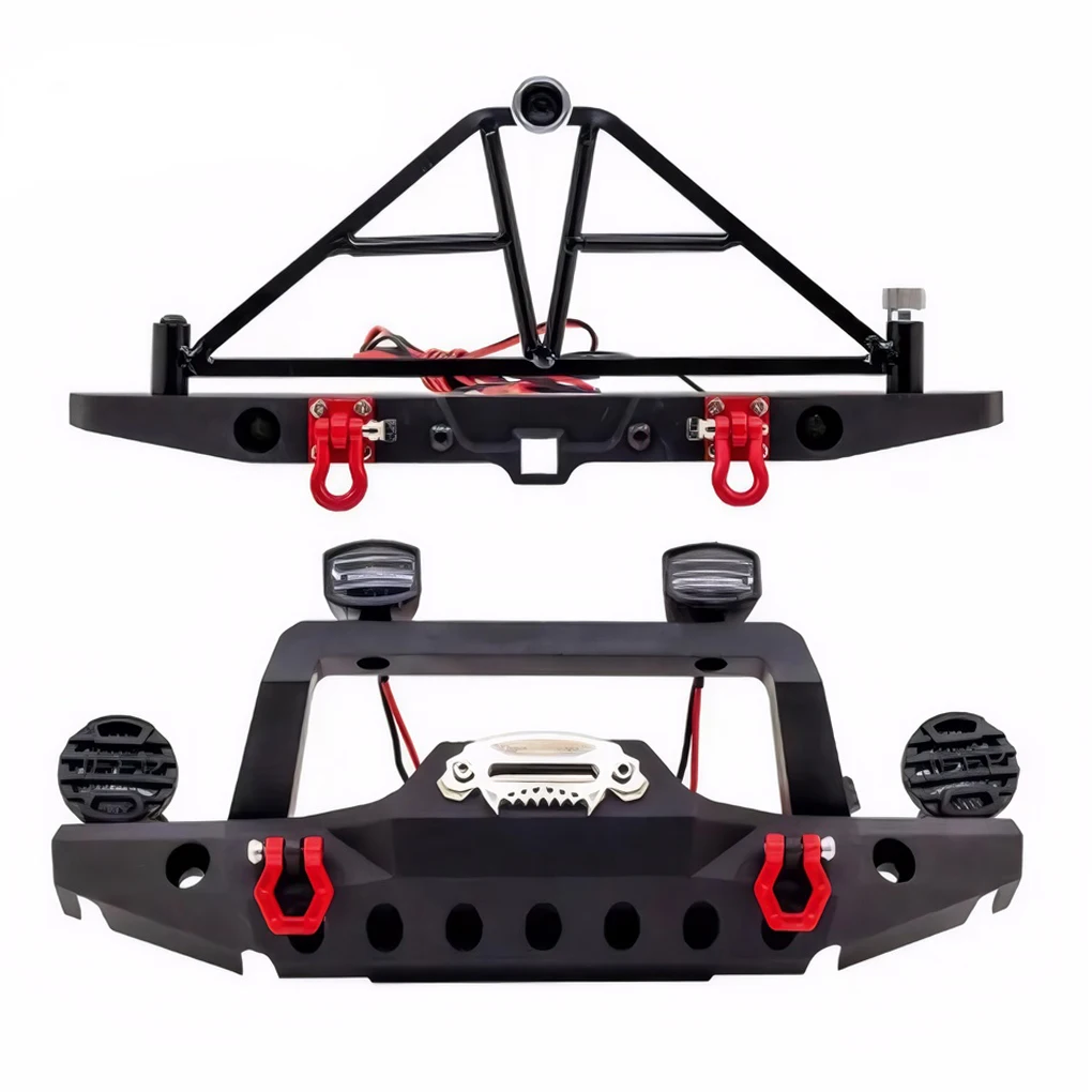 Aluminum Alloy Durable Front Bumper For 1/8 1/10 TRX4 SCX10 90046 SCX24 MAXX RC Car Part RC Car Accessories
Aluminum Alloy Durable Front Bumper For 1/8 1/10 TRX4 SCX10 90046 SCX24 MAXX RC Car Part RC Car Accessories