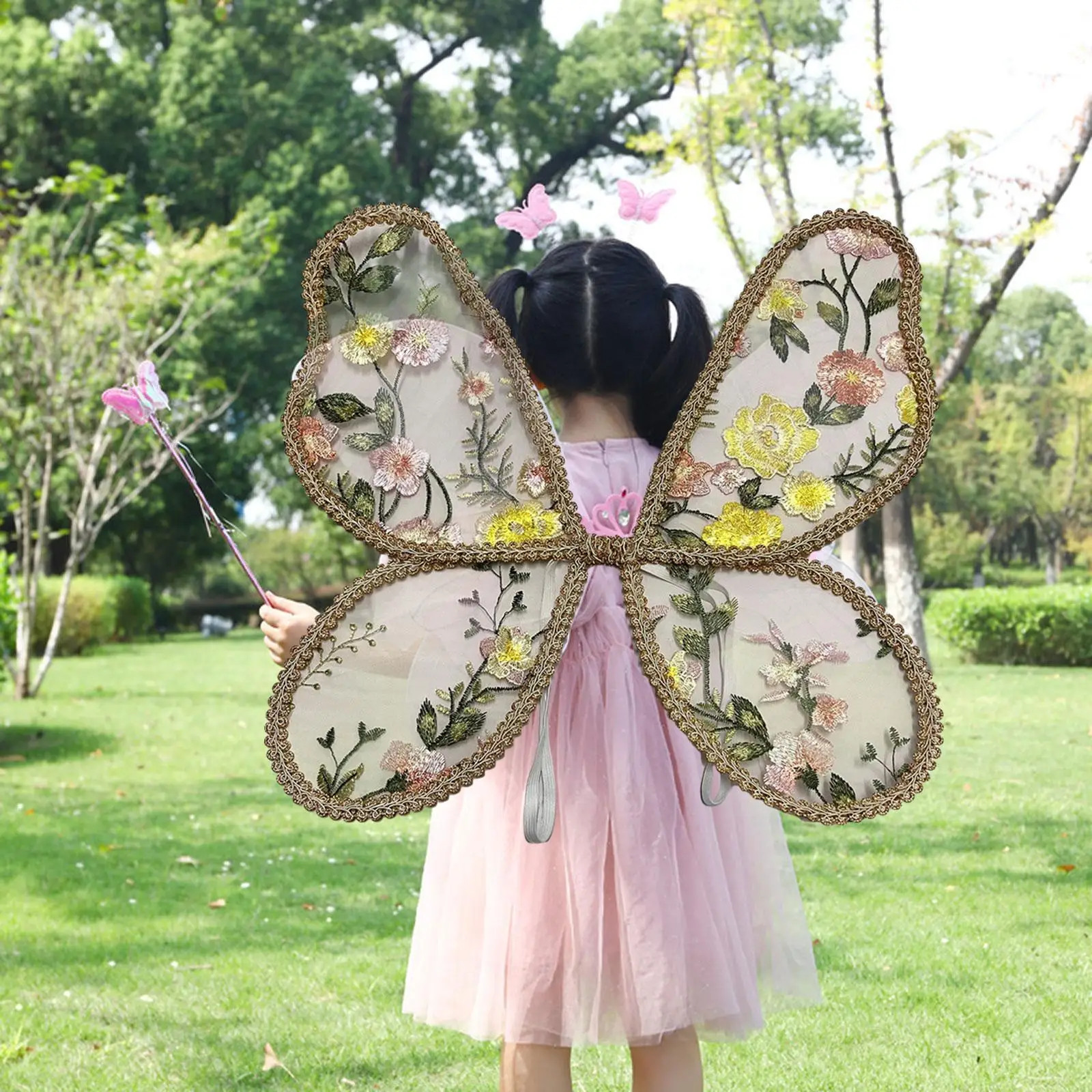 Fairy Angel Wing Costume Lightweight Decorative Dress up for Stage Performance
Fairy Angel Wing Costume Lightweight Decorative Dress up for Stage Performance