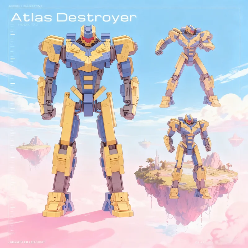 1576pcs MOC Atlas Destroyer Model Building Blocks Construction Assemble DIY Toys Creative Festival Gifts Brick Idea Education
1576pcs MOC Atlas Destroyer Model Building Blocks Construction Assemble DIY Toys Creative Festival Gifts Brick Idea Education