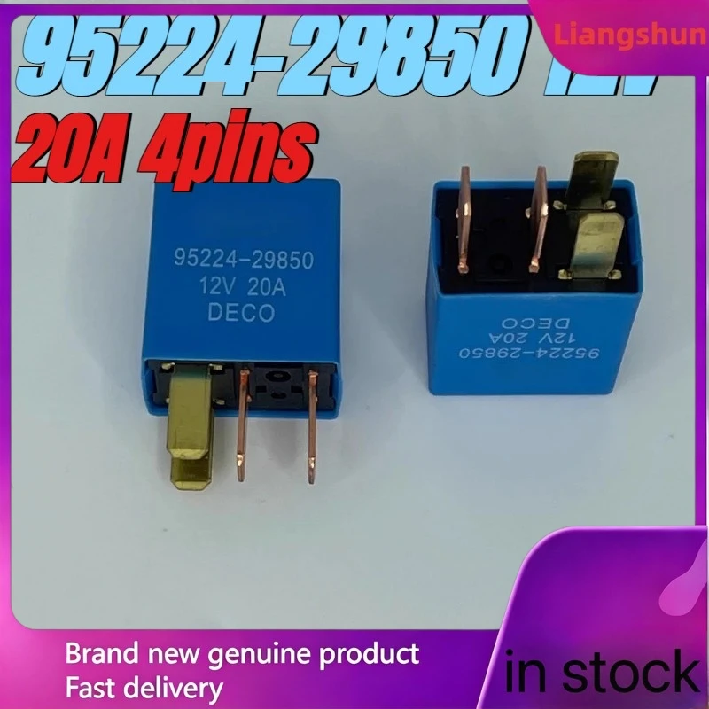 New 5pcs/lot 100% original genuine relay:95224-29850 12V 4pins Automobile oil pump relay
New 5pcs/lot 100% original genuine relay:95224-29850 12V 4pins Automobile oil pump relay