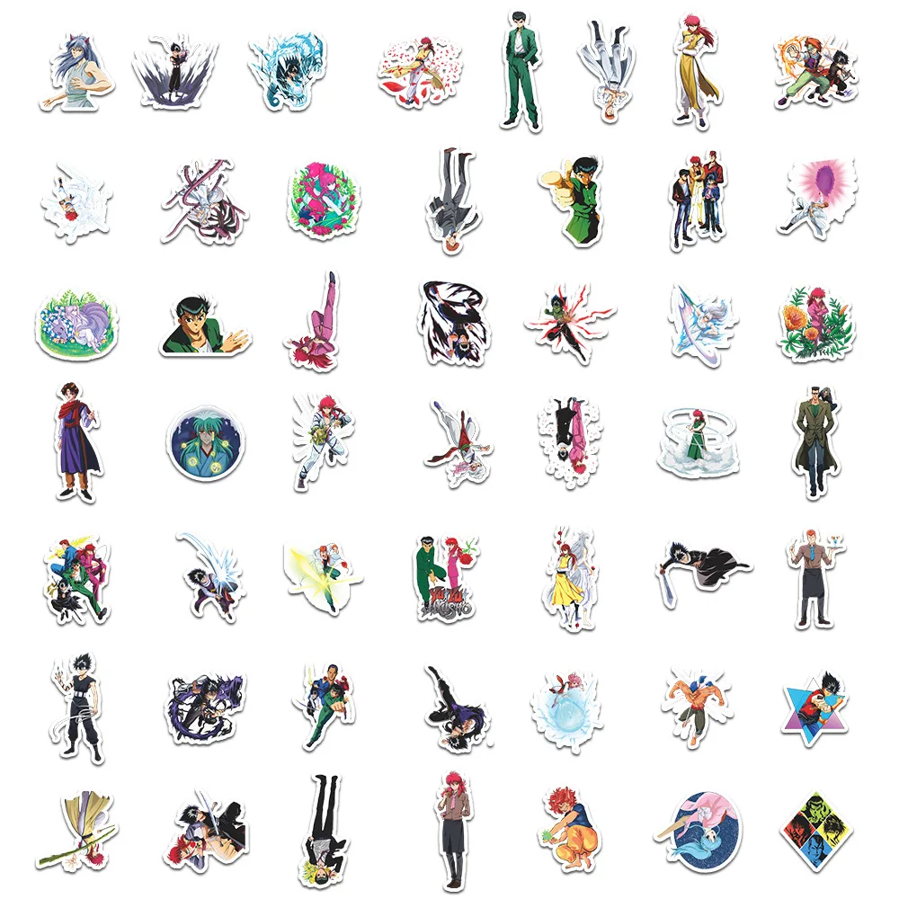 10/30/50PCS YuYu Hakusho Anime Sticker Cartoon Cool Creative Decorative Graffiti Decoration Kids Toy DIY Laptop Suitcase Desk
10/30/50PCS YuYu Hakusho Anime Sticker Cartoon Cool Creative Decorative Graffiti Decoration Kids Toy DIY Laptop Suitcase Desk