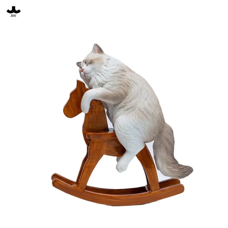 Pre-sale JXK JXK374 Resin Mini Ragdoll Cat Trojan Horse Simulation Animal Model 10.5*4*12cm Figure Display Scene Decoration
Pre-sale JXK JXK374 Resin Mini Ragdoll Cat Trojan Horse Simulation Animal Model 10.5*4*12cm Figure Display Scene Decoration