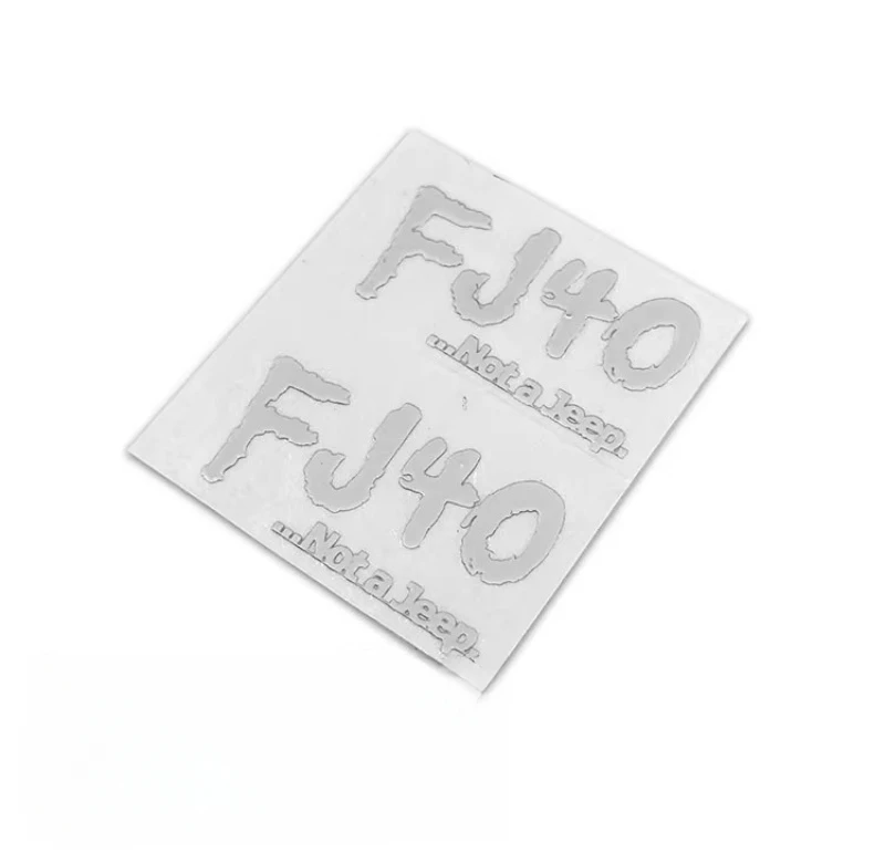 Cchand Window Sticker Decal for RC4WD Gelande ii Chassis w/ Cruiser fj40 Crawler 1/10 scale RC Car
Cchand Window Sticker Decal for RC4WD Gelande ii Chassis w/ Cruiser fj40 Crawler 1/10 scale RC Car