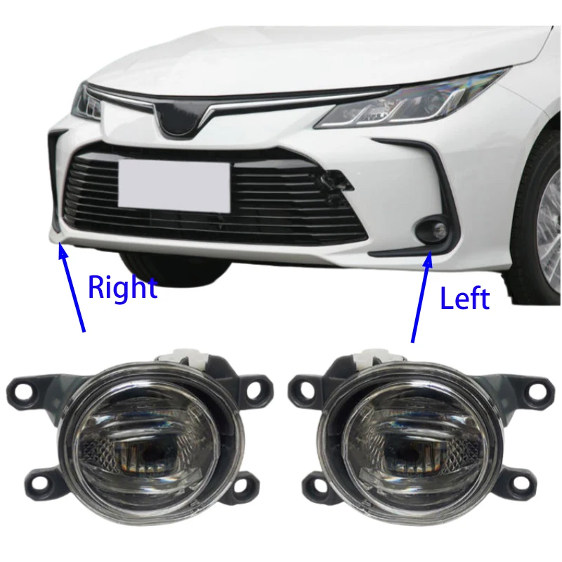 For Toyota Corolla 2019 - 2021 Toyota Levin 2019 -2020 LED Front fog lights for automotive parts OEM:81220-02100 / 81210-02200
For Toyota Corolla 2019 - 2021 Toyota Levin 2019 -2020 LED Front fog lights for automotive parts OEM:81220-02100 / 81210-02200