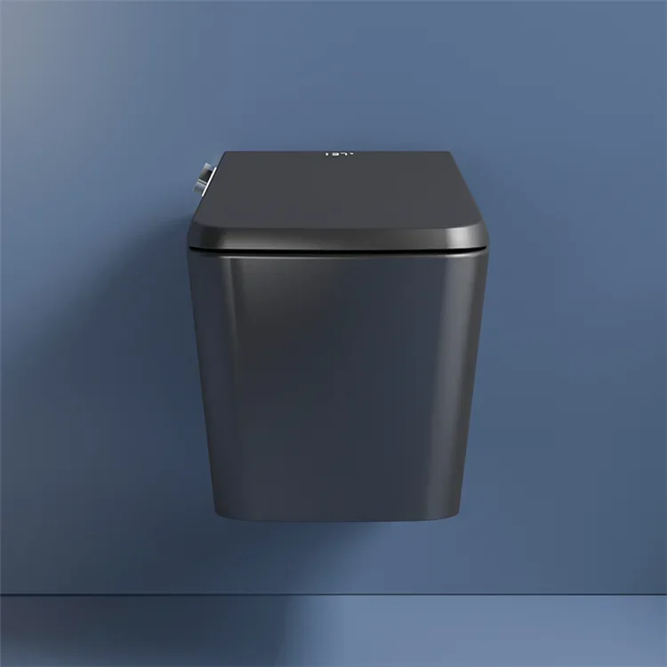 -Modern Bathroom Accessories Ceramic Sanitary Ware WC Rimless Gravity Flushing Wall Hung Toilet Bidet Bathroom Smart Toilet
-Modern Bathroom Accessories Ceramic Sanitary Ware WC Rimless Gravity Flushing Wall Hung Toilet Bidet Bathroom Smart Toilet