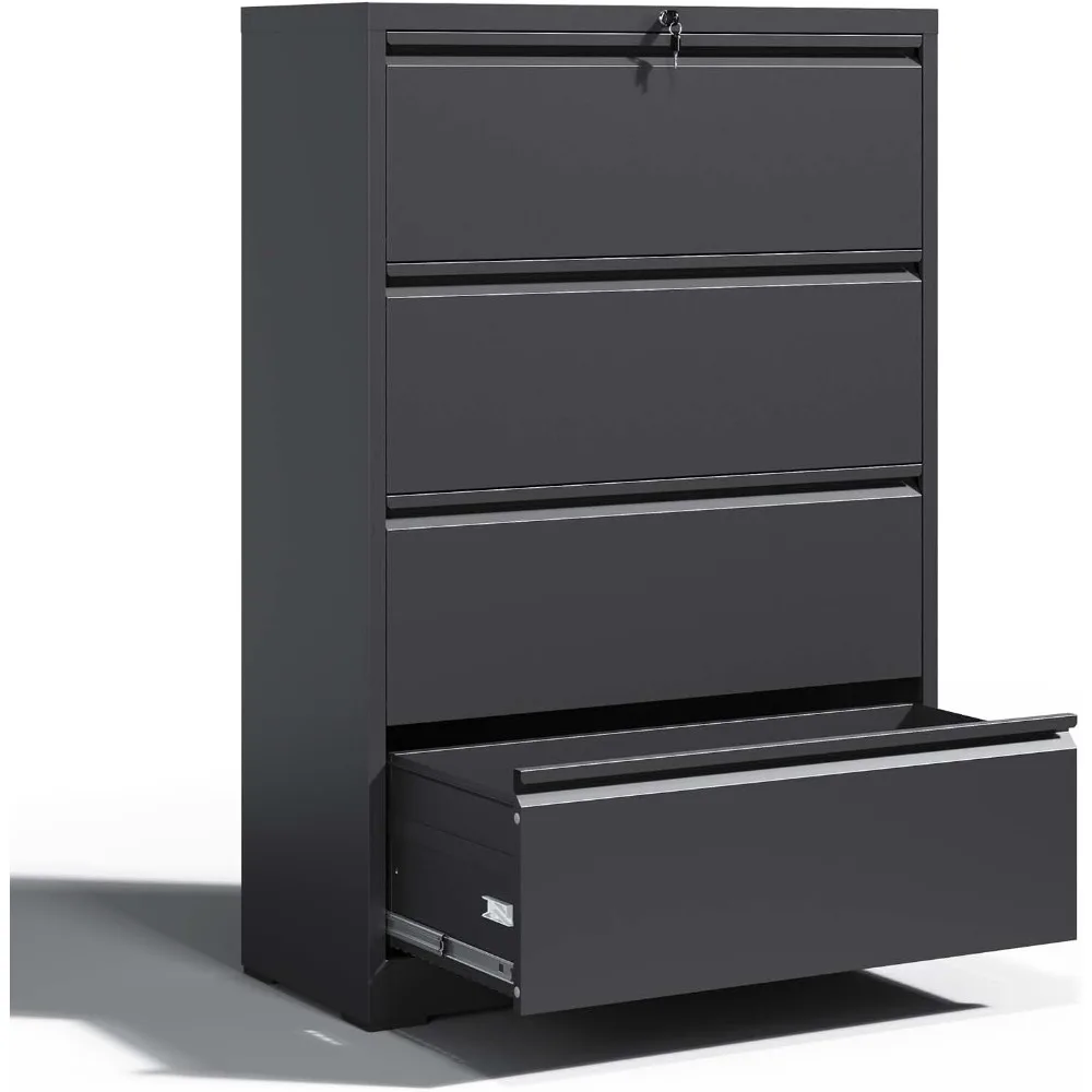 Locking Filing Cabinet with 4 Drawer Heavy Duty Large Metal File Cabinet Home Office Lateral File Cabinets Wide Steel Cabinet 
Locking Filing Cabinet with 4 Drawer Heavy Duty Large Metal File Cabinet Home Office Lateral File Cabinets Wide Steel Cabinet